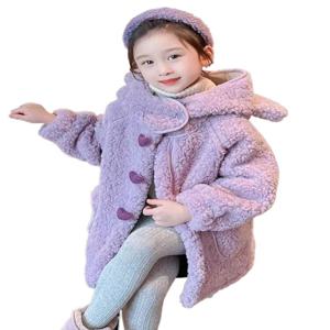 여자 어린이 외투 가을 겨울 신상 서양식 어린이 스웨이드 코트 특후 스웨이드 외투 중장형
