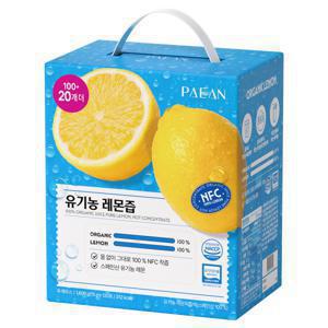 파이안대용량 NFC착즙 유기농 레몬즙 100% 100포+20포 (총120포) 최대 구성 / 29일 단 하루 특가