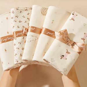 아기 순면 크림 겉싸개 블랭킷(아기이불)