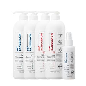 랩 탈모 샴푸 1000ml 2개+랩 트리트먼트 1000ml 2개+헤어토닉 150ml