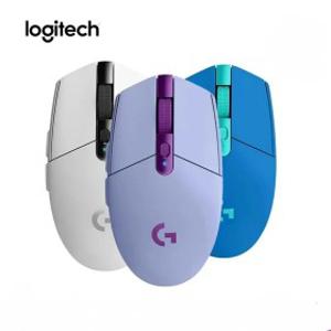 로지텍 G304 컴퓨터 게이밍 2.4g 무선 마우스 인체 공학적 마우스 히어로 엔진 12000dpi 블루투스 PC 액세