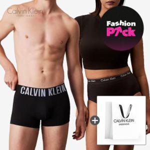캘빈클라인 언더웨어 남녀 팬티 드로즈 티셔츠 선물용 세트 선물용 세트구성 쇼핑백 증정