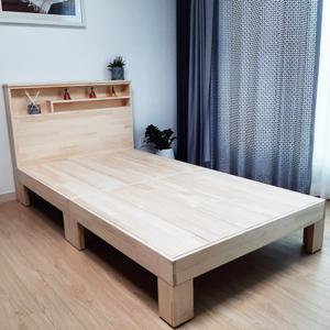 지엔에스퍼니처 싱글침대 프레임 평상 수납헤드 원목 주문제작 완제품배송