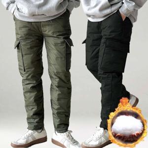 남자 패딩 카고 작업복 방한 방풍 솜 밴딩 바지 근무복 배달 택배 농촌 어촌 공장 시즌 할인 중