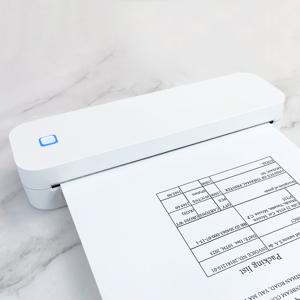 지비킹 휴대용프린터 블루투스 무선 잉크없는 미니 a4 프린터