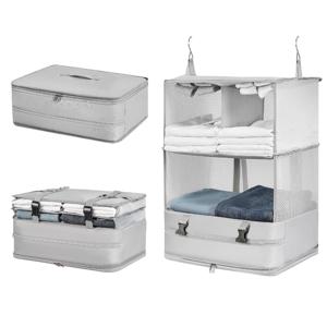 여행용 압축파우치 캐리어 정리백 파우치 걸이형 고리달린