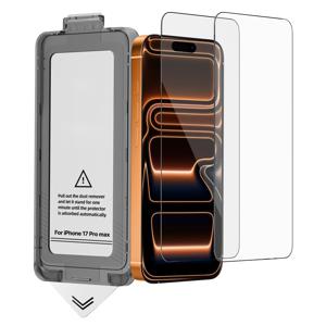 강화유리 풀커버 액정보호필름 2매입 가이드툴 아이폰 17 프로 맥스 에어