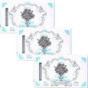 건조기시트 아쿠아코튼 향기시트 30매입 3개 드라이시트 섬유유연제시트