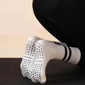 빼다 논슬립 요가 필라테스 운동 스포츠 롱삭스 미끄럼방지 긴 발목 양말