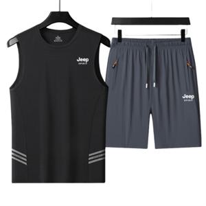 지프스피릿 JEEP SPIRIT 슬리브리스 머슬핏 빅사이즈 4장세트 75189