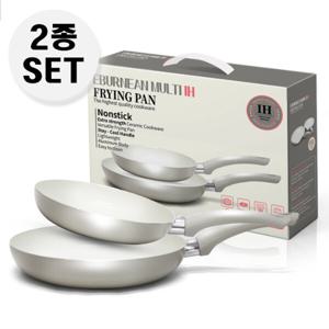 2종세트 베이직 인덕션 멀티 후라이팬 20cm+24cm 집들이 선물세트