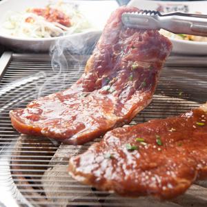 수제 돼지갈비맛 제주 흑돼지 왕구이 1.2kg 비법 양념