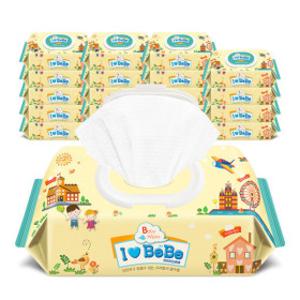 아이러브베베 아이보리72매캡형X20팩 엠보싱 아기물티슈