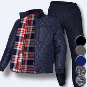 macci(마찌) 최고급형 전체 기모 안감 깔깔이 세트(패딩 점퍼+패딩 바지 상하의 세트 구성)