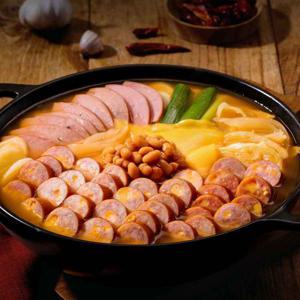 쟌슨빌 부대찌개500g 2팩+965g 1팩 골라담기 (사은품 라면사리 2팩 증정)