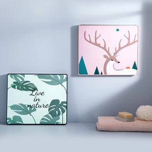 걸이 욕실 수납장 접이식 방수 벽화 옷 수건장