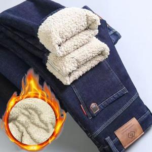 DAXX 남성 겨울 따뜻한 기모 청바지 남자 양털 안감 보온 방한 데님 바지 팬츠 고품질보증