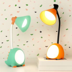 포코홈 LED 충전식 밝기조절 무선 스탠드 독서등 다이노 공룡