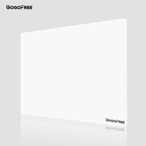 GOGOFREE 유리 마우스패드 부드러운 이동감 유리 내구성 강함 게이밍에 최적 홈오피스에 30x40cm