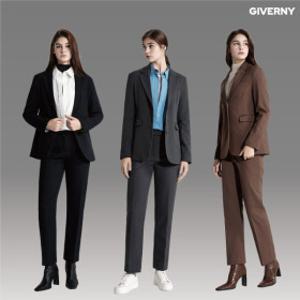 하프클럽/지베르니  25FW 여성 융기모 겨울 수트셋업