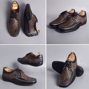 투톤 배색 스니커즈 남성 단화 신발 스티치라인