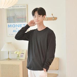 아트박스/교복몰 30수면 시보리소매 긴팔티 (16colors) 티셔츠