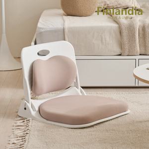 핀란디아 리프 접이식 등받이 쿠션 경량 허리지지 좌식의자