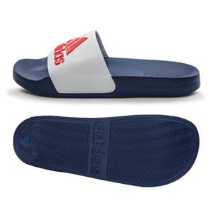 아디다스 아딜렛 샤워 슬리퍼 백색 HQ6885 남성 여성 사무실 실내화