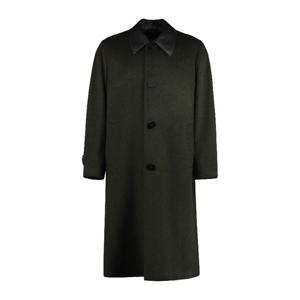 펜디 버튼 클로저 울 알파카 코트 FF0795ASC0 F0GZ4