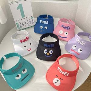 어린이 햇빛차단 캐주얼 확장 썬캡 여름모자 아이모자