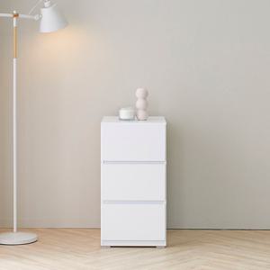 퍼스웰 도도스 LPM코팅 광폭400 3단 틈새서랍장(DO_009)