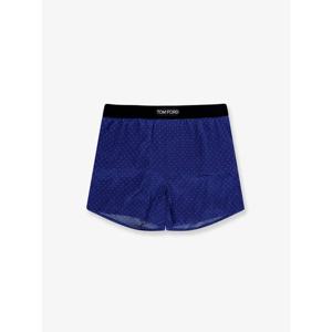 [TOMFORD] 라프리마 남성 언더웨어 실크 블렌드 복서 T4LE42120 429 로얄 BLUE / 화이트 /12