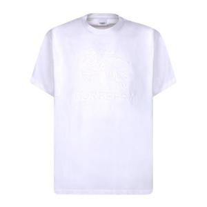 버버리 EKD 코튼 티셔츠 8072756 A1464 White