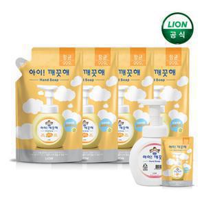 아이깨끗해 핸드워시 순 리필 450mlx4개 + 250ml 공용기x1개 + 순 100ml 리필 x 1개(옵션선택)