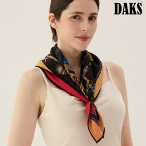 [닥스(스카프)]울 실크 양면 미니 사각스카프 FKO039O