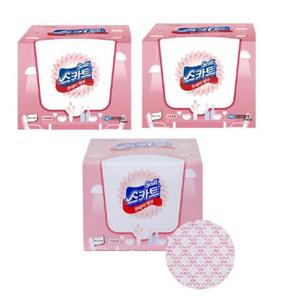 스카트 원데이 행주 30매 빨아쓰는 부직포 일회용 주방 타올 x 3개