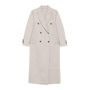 [BRUNELLO CUCINELLI] 라프리마 여성 트렌치코트 코트 캐시미어 Overcoat MD5039895C063 Grey /8
