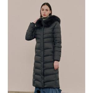 리베레츠 폭스퍼롱구스다운패딩코트