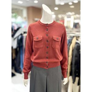 소고 세이브존01 울 라운드 가디건형 니트 티셔츠 AK4TA24