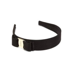 25FW 금장 바라 리본 헤어밴드 블랙 34-4311 0572738