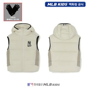 [MLB키즈US] (7ADVB0256-50CRS) [플리스장갑증정] 스트릿 그래픽 덕다운 베스트 아동베스트 키즈베스트
