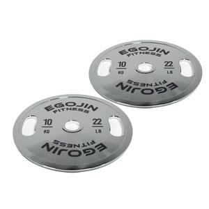 이고진 클럽용 크롬 바벨 중량 원판 10kg 51D 2개