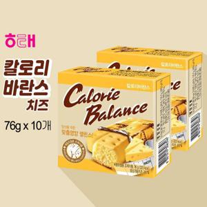 [해태] 칼로리바란스 치즈(76gx10개)