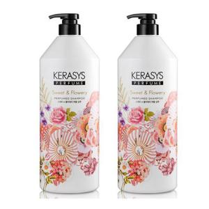 [애경]애경 케라시스 퍼퓸 샴푸 스위트플라워리 1L 2개