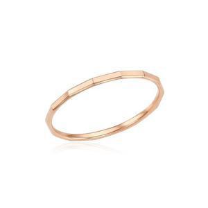 [GB] 사각 컷팅 실반지 14K GOLD 반지 LRS20060G