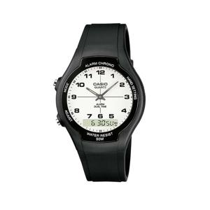 CASIO 카시오 AW-90H-7B 우레탄밴드 아나디지 빈티지시계