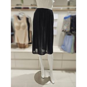 [바바라] 속치마 베가스무스 7부 하프슬립 AHS4370L BK