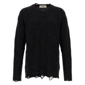 골든구스 디럭스 브랜드 저니 디스트레스드 니트 점퍼 GMP01338P002108 90100 TP942010930