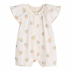 [모이몰른]신생아우주복 퀸아망반팔지퍼우주복 M252UUN13P