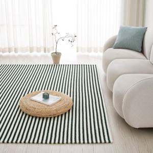 [르헤브] 마론 극세사 러그 워셔블 사각 카페트 (200x250)